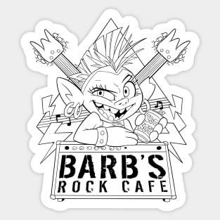 Barb's Rock Cafe Sticker